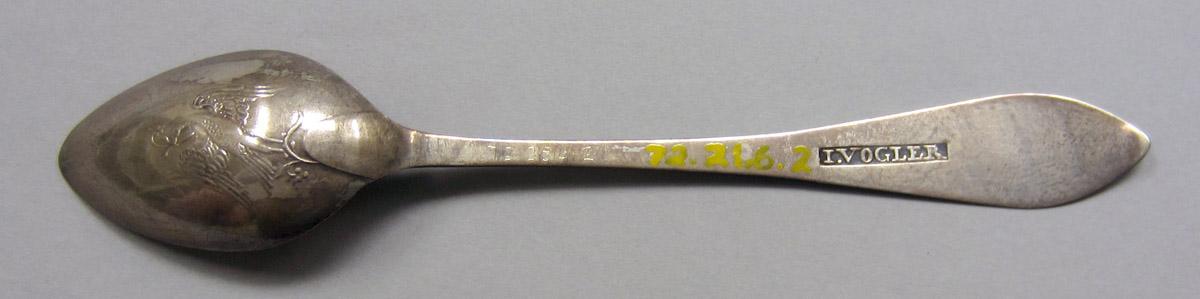 1972.0286.002 Silver Spoon underside