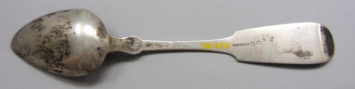1972.0290 Silver Spoon underside