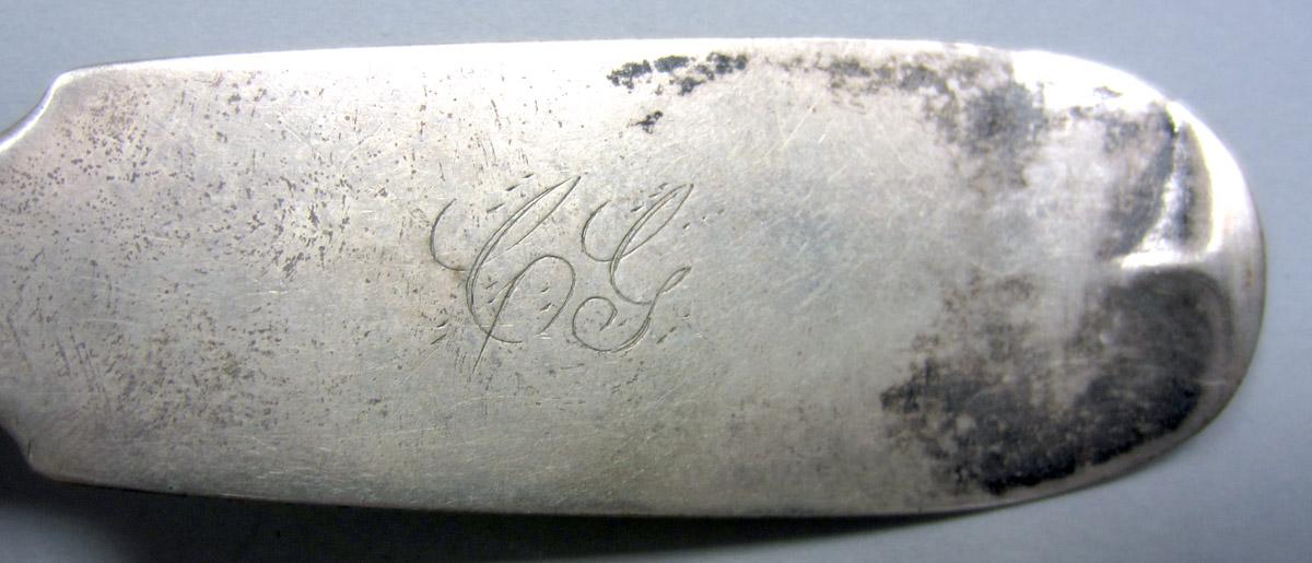 1972.0290 Silver Spoon engraving