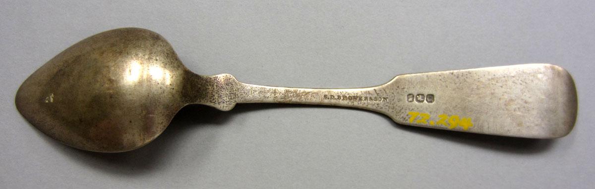 1972.0294 Teaspoon underside