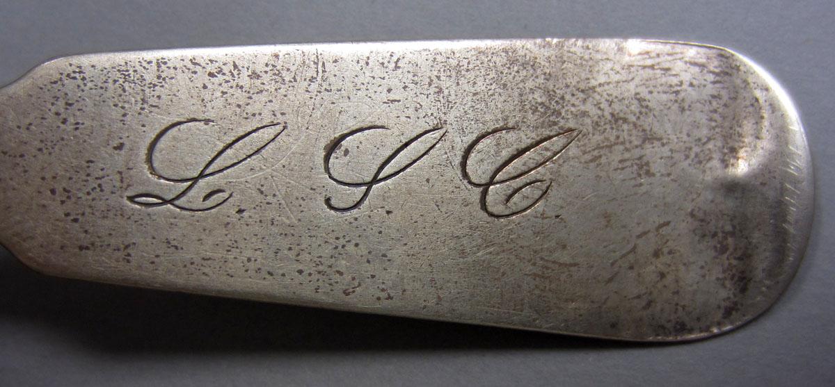 1972.0294 Teaspoon engraving