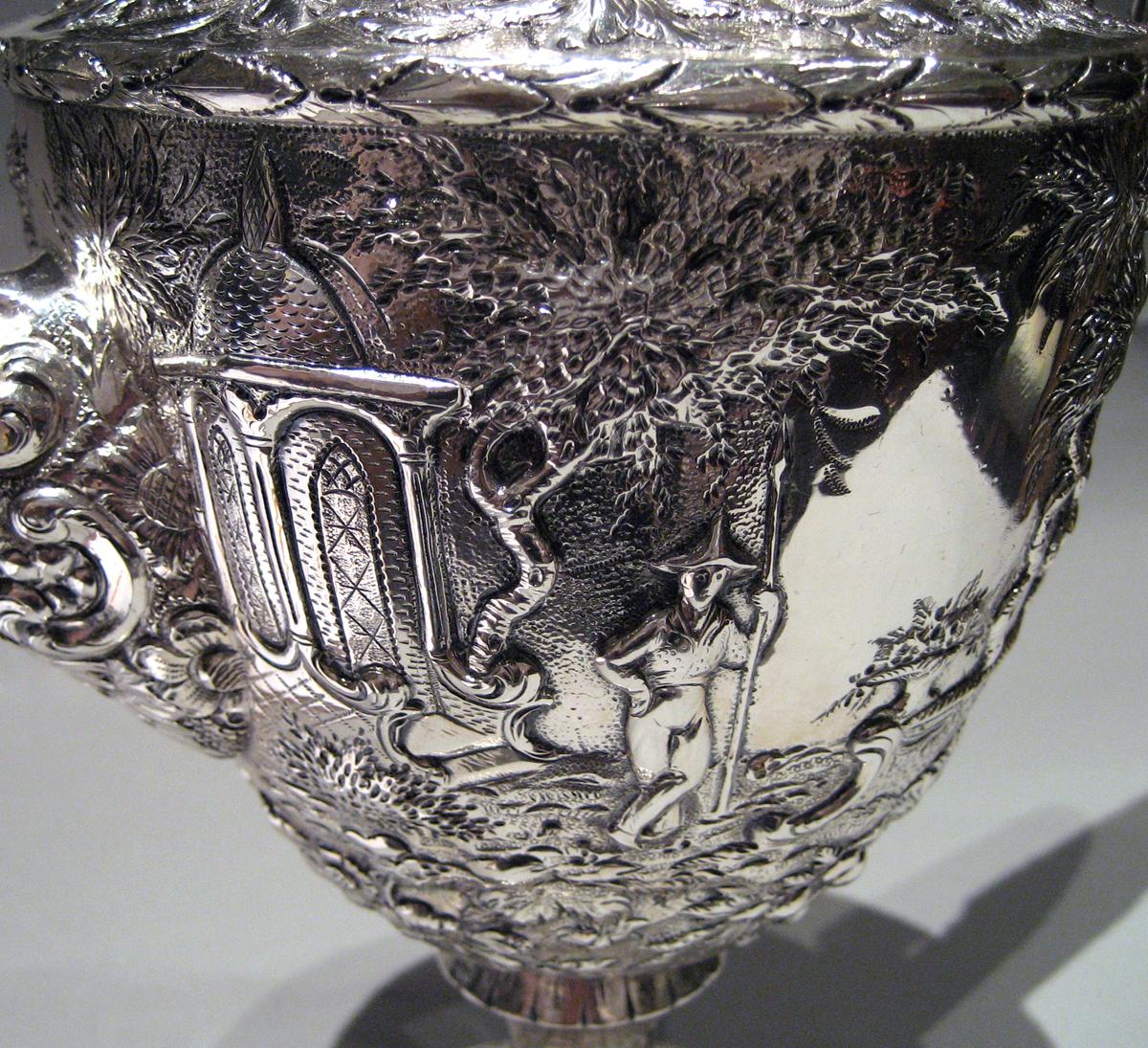 1972.0297.002 Silver Teapot detail 1