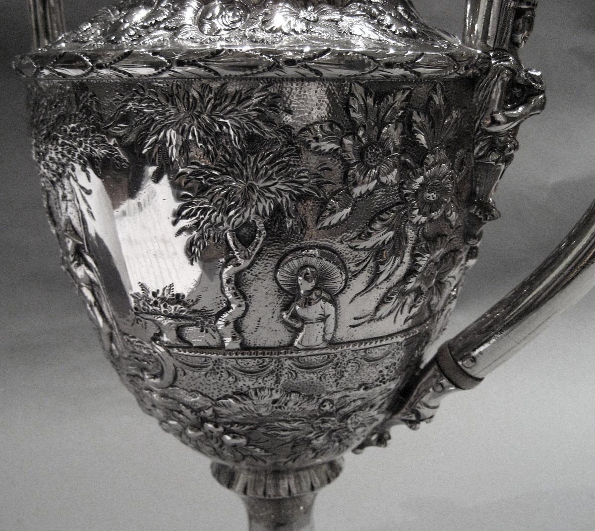 1972.0297.002 Silver Teapot detail 2