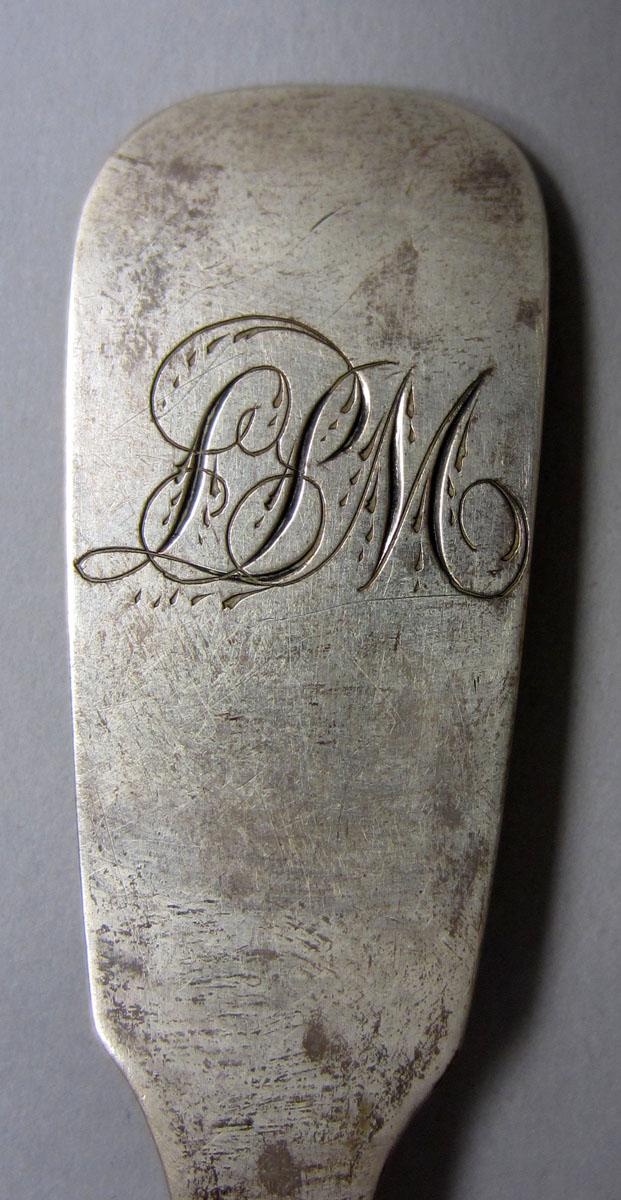 1972.0298 Teaspoon engraving