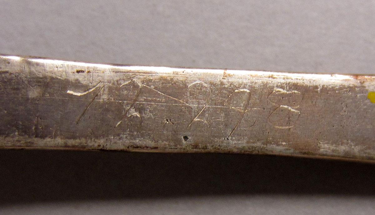 1972.0298 Teaspoon inscription