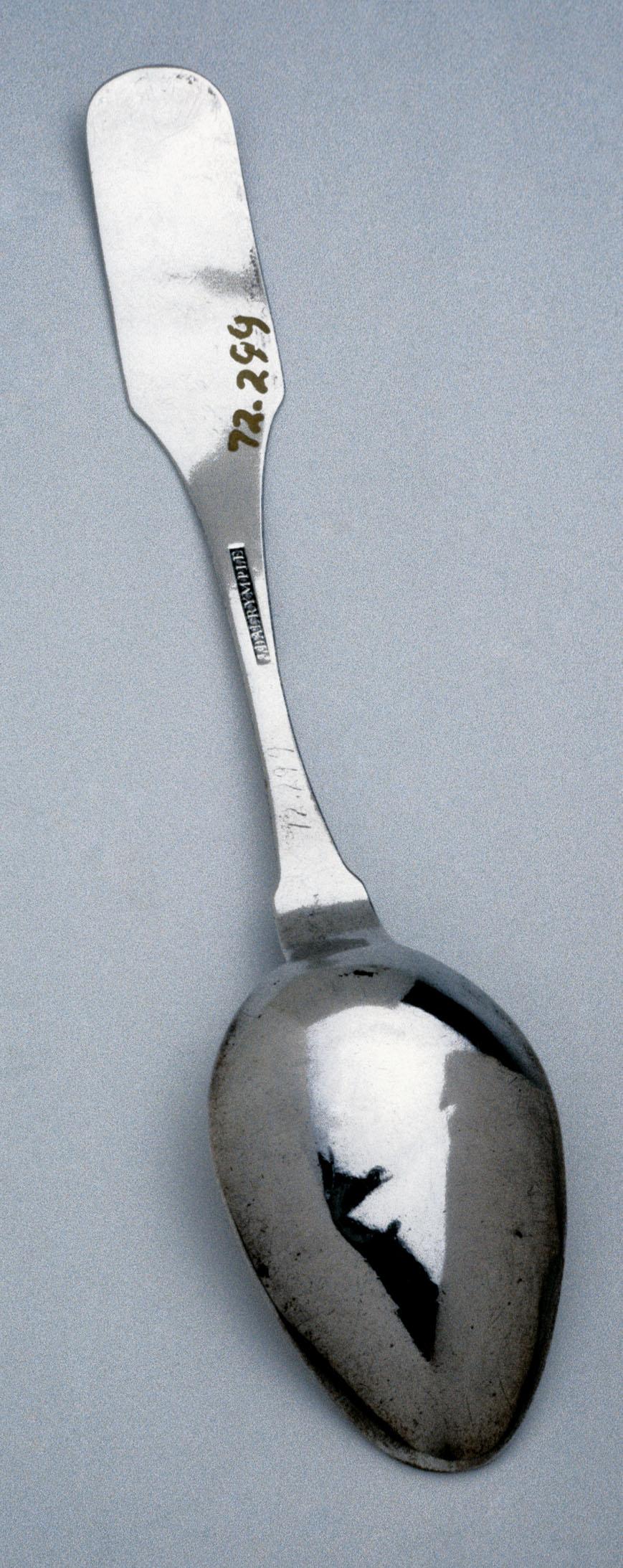 1972.0299 Spoon, Teaspoon, view 2