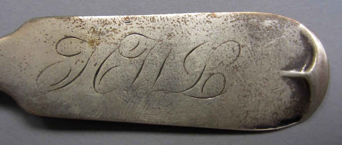 1972.0300 Teaspoon engraving