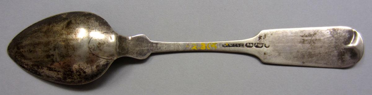 1972.0305 Dessert spoon underside
