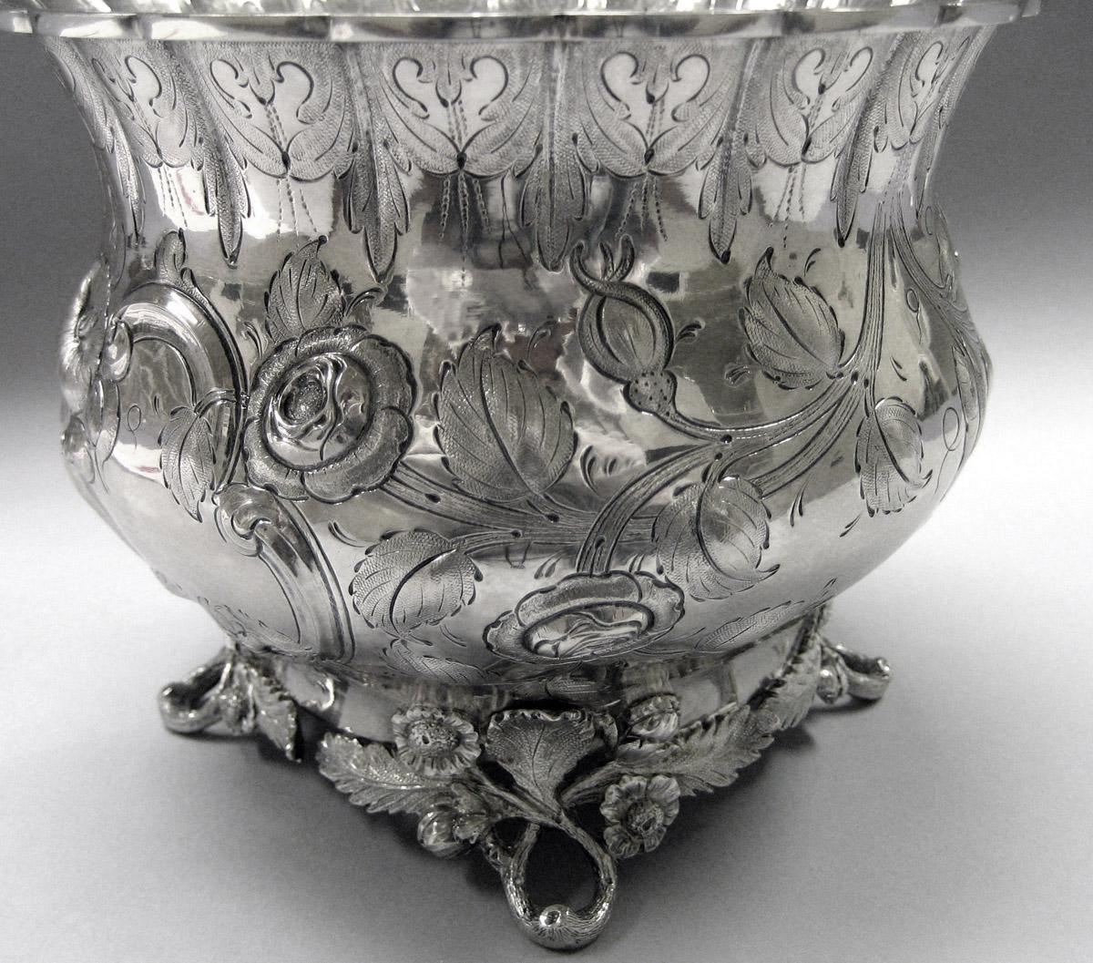 1972.0306.005 Silver Slop bowl detail 3