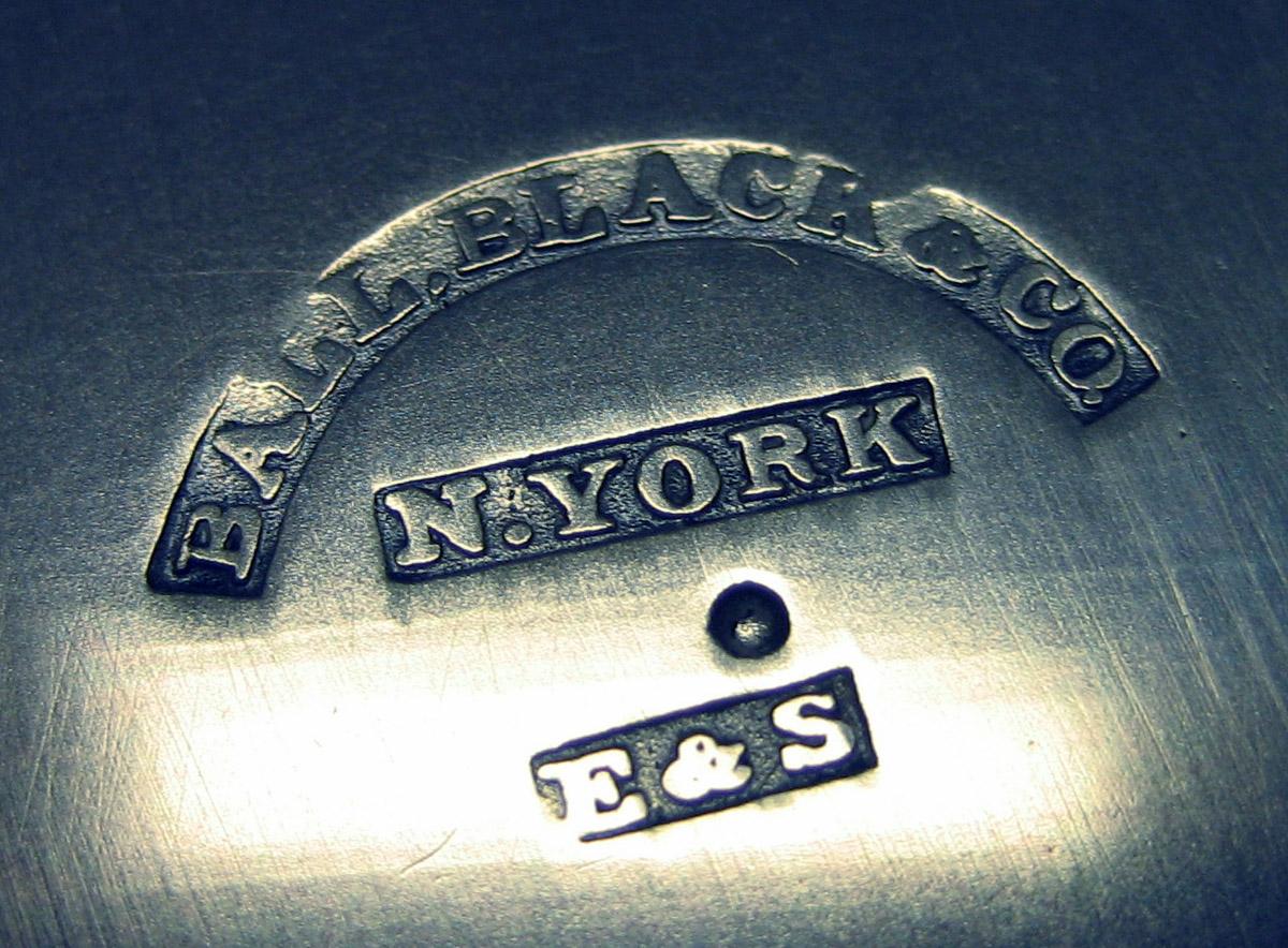 1972.0306.005 Silver Slop bowl mark