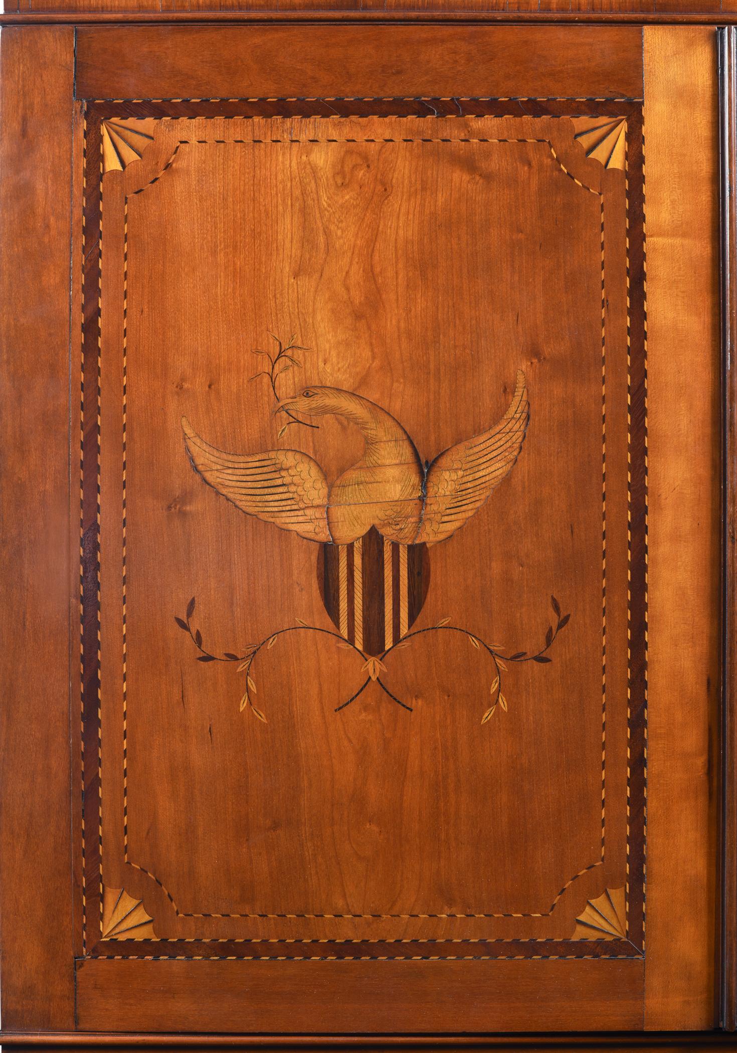 1957.0885 Desk and bookcase, detail 16