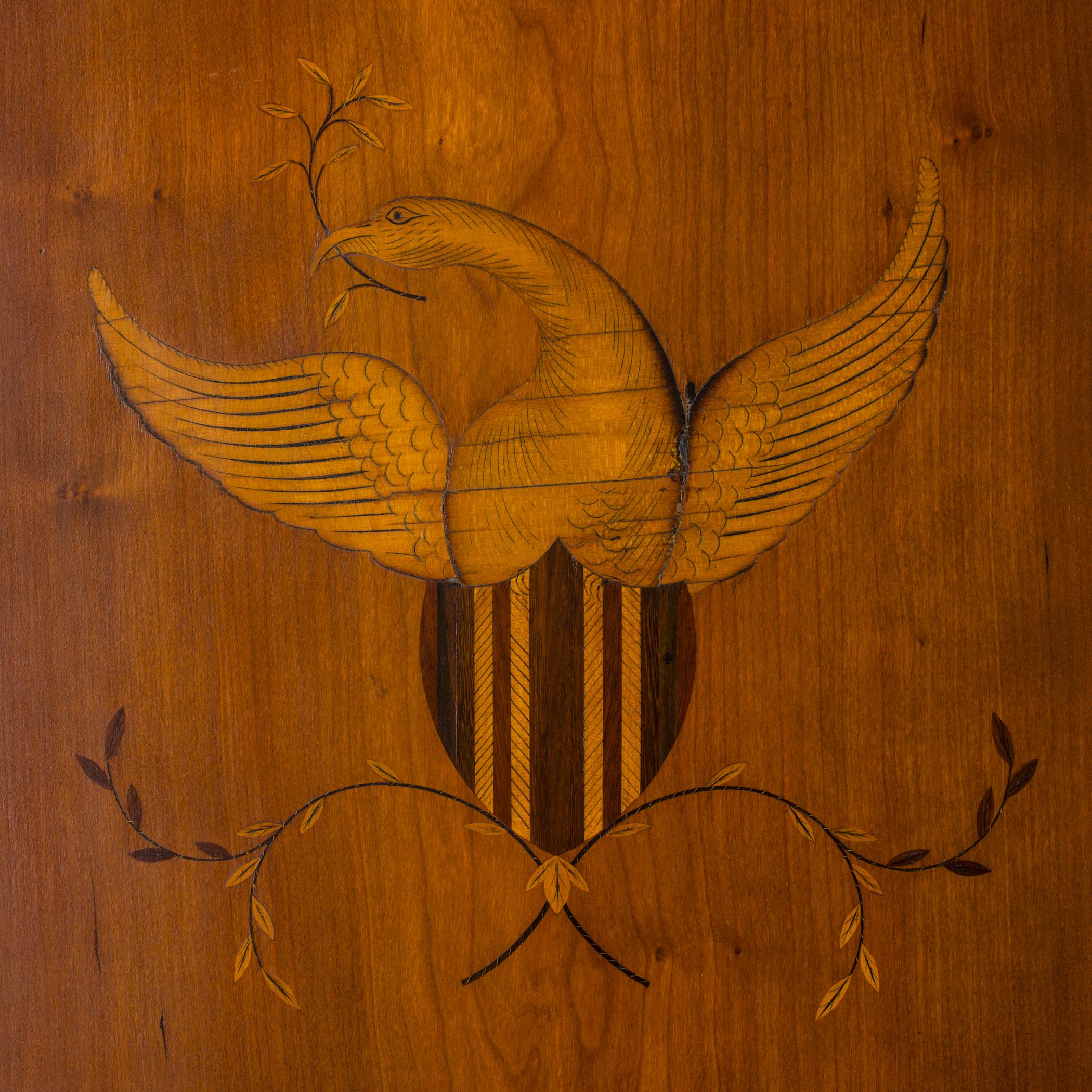 1957.0885 Desk and bookcase, detail 4