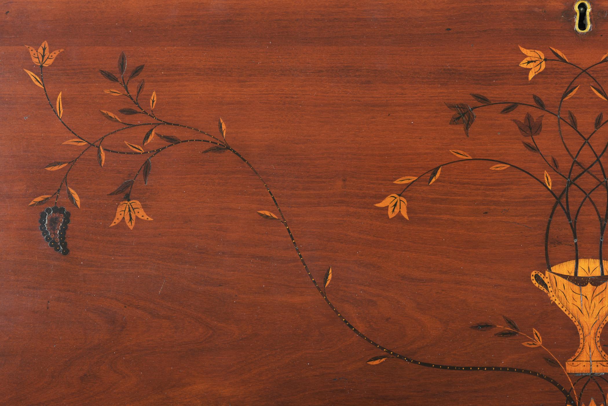 1957.0885 Desk and bookcase, detail 18