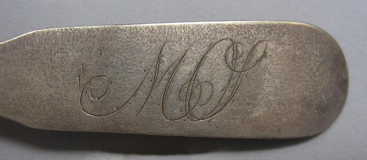 1972.0363 Teaspoon engraving