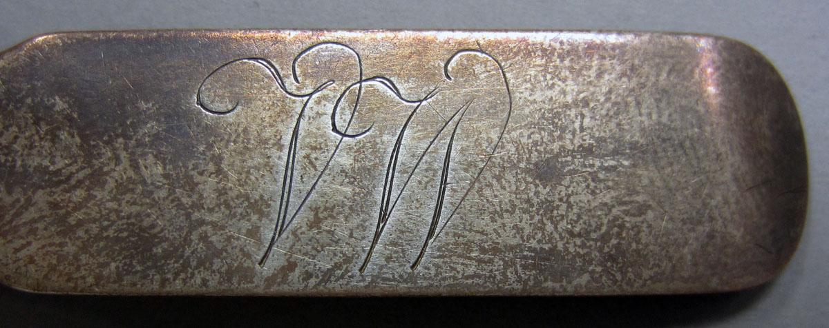 1972.0369 Teaspoon engraving
