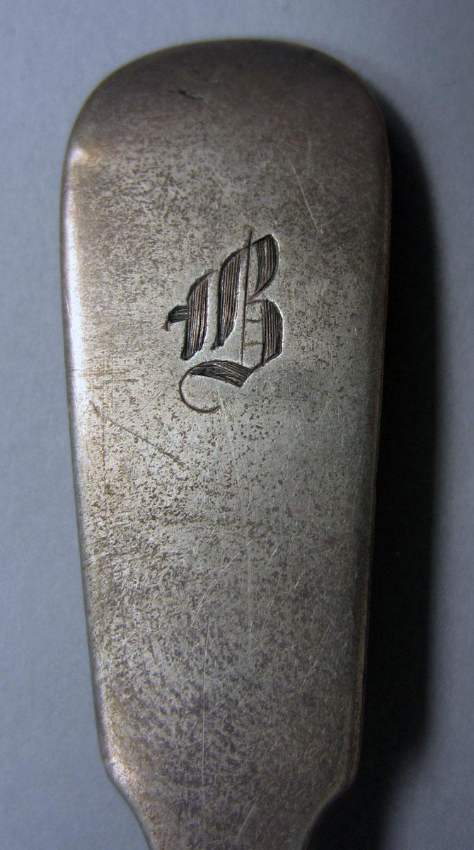 1972.0370 Teaspoon engraving