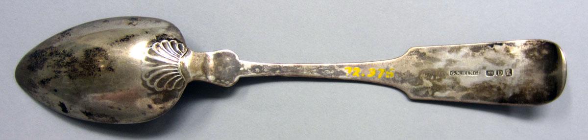 1972.0375 Tablespoon underside