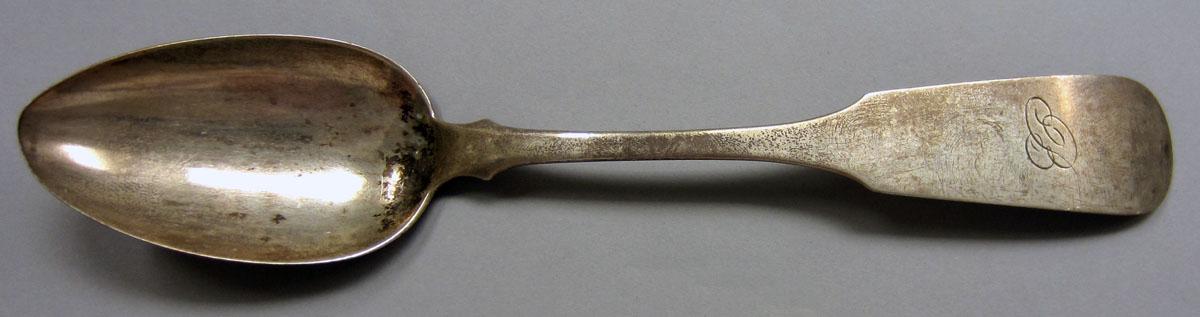 1972.0378 Tablespoon upper surface