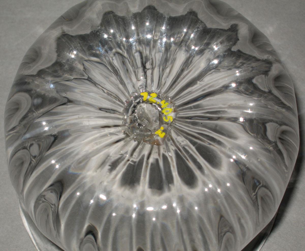 1972.0405.002 Lead glass finger bowl (underside)
