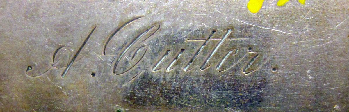 1972.0406 Miniature spoon engraving