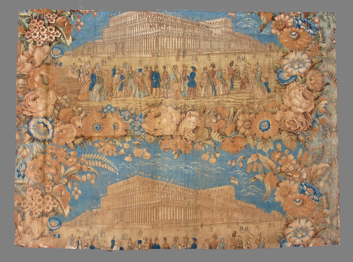 1972.0420 textile, printed obverse