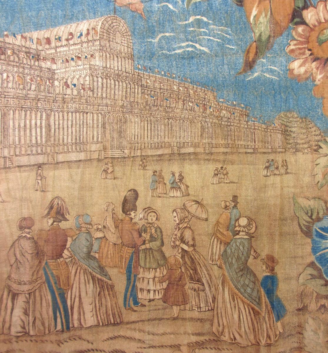 1972.0420 textile, printed detail 2