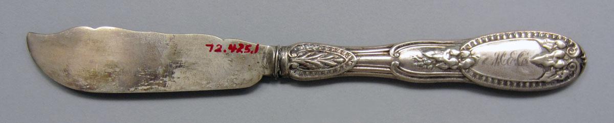 1972.0425.001 Butter knife upper surface