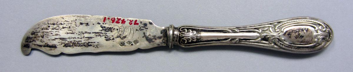1972.0426.001 Butter knife underside