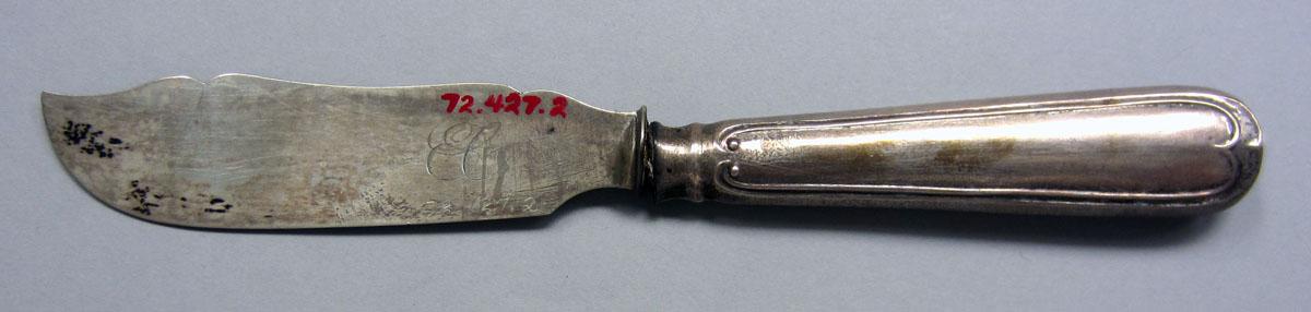 1972.0427.002 Butter knife upper surface