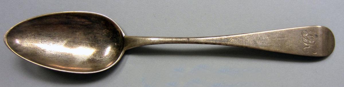 1972.0440 Dessert spoon upper surface