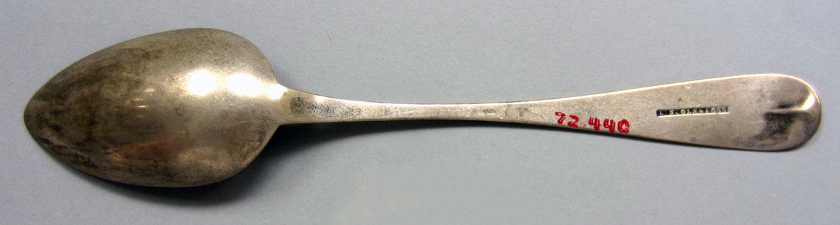 1972.0440 Dessert spoon underside