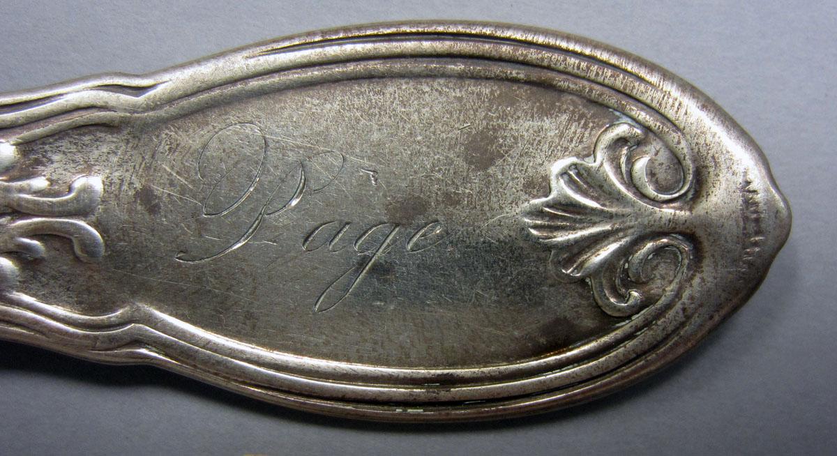 1972.0447 Fork engraving