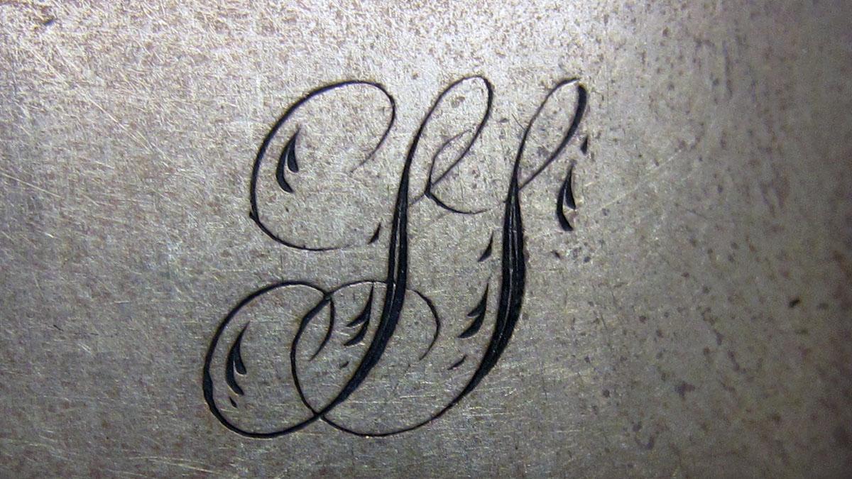 1972.0452.001 Teaspoon engraving