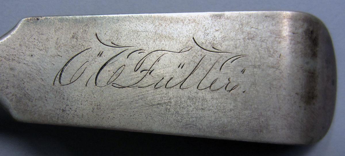 1972.0458 Tablespoon engraving