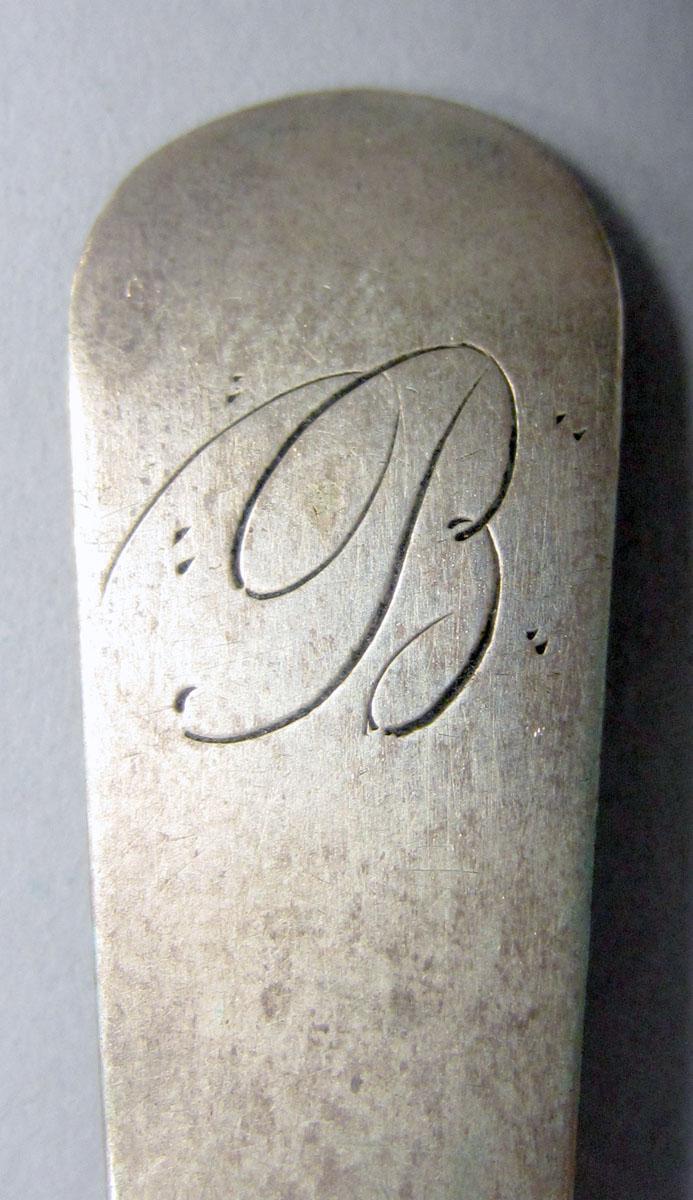 1972.0461 Salt spoon engraving