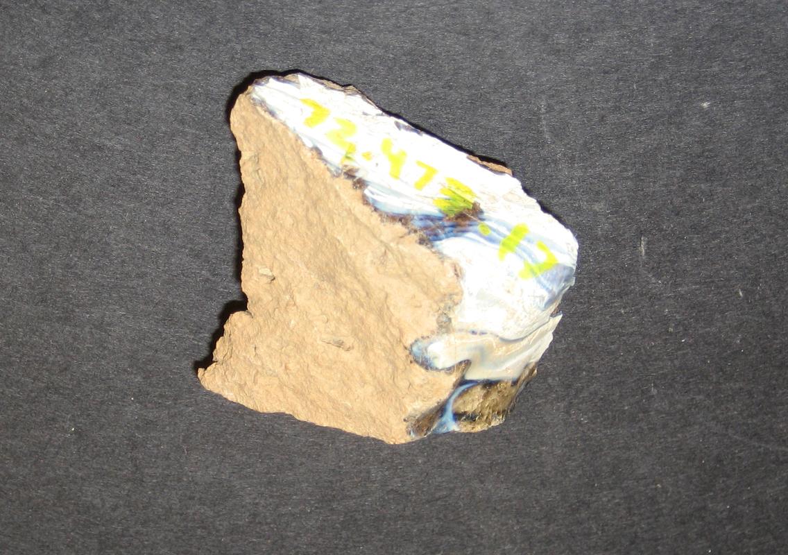 1972.0473.017 Glass and earthenware Fragment