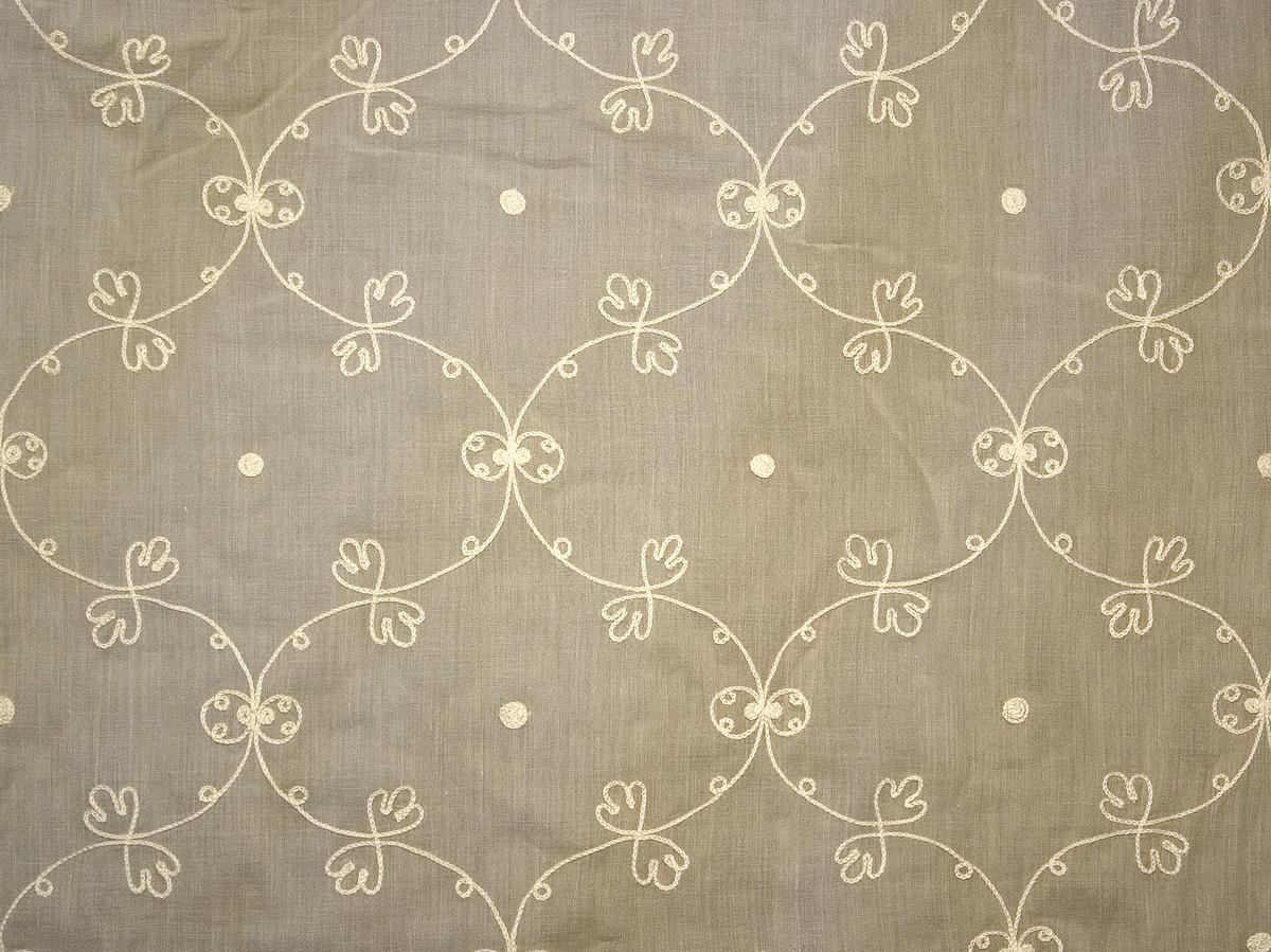 1972.0500.002 Window Hanging, Curtain, Pattern Repeat