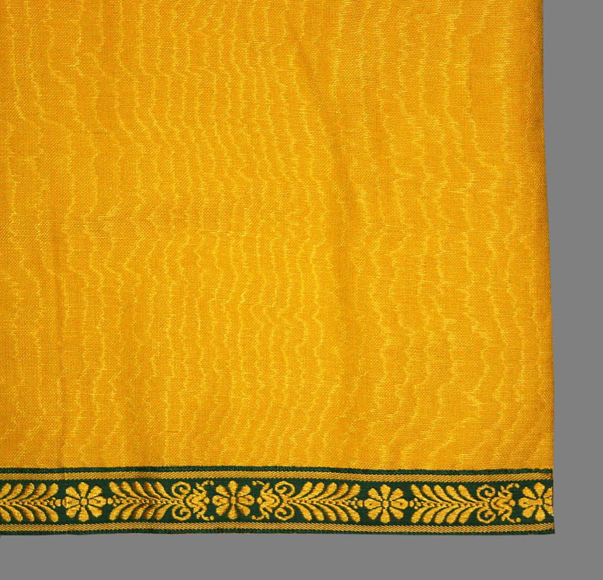 1972.0504 A Window Hanging, Side Curtain, Edge Detail