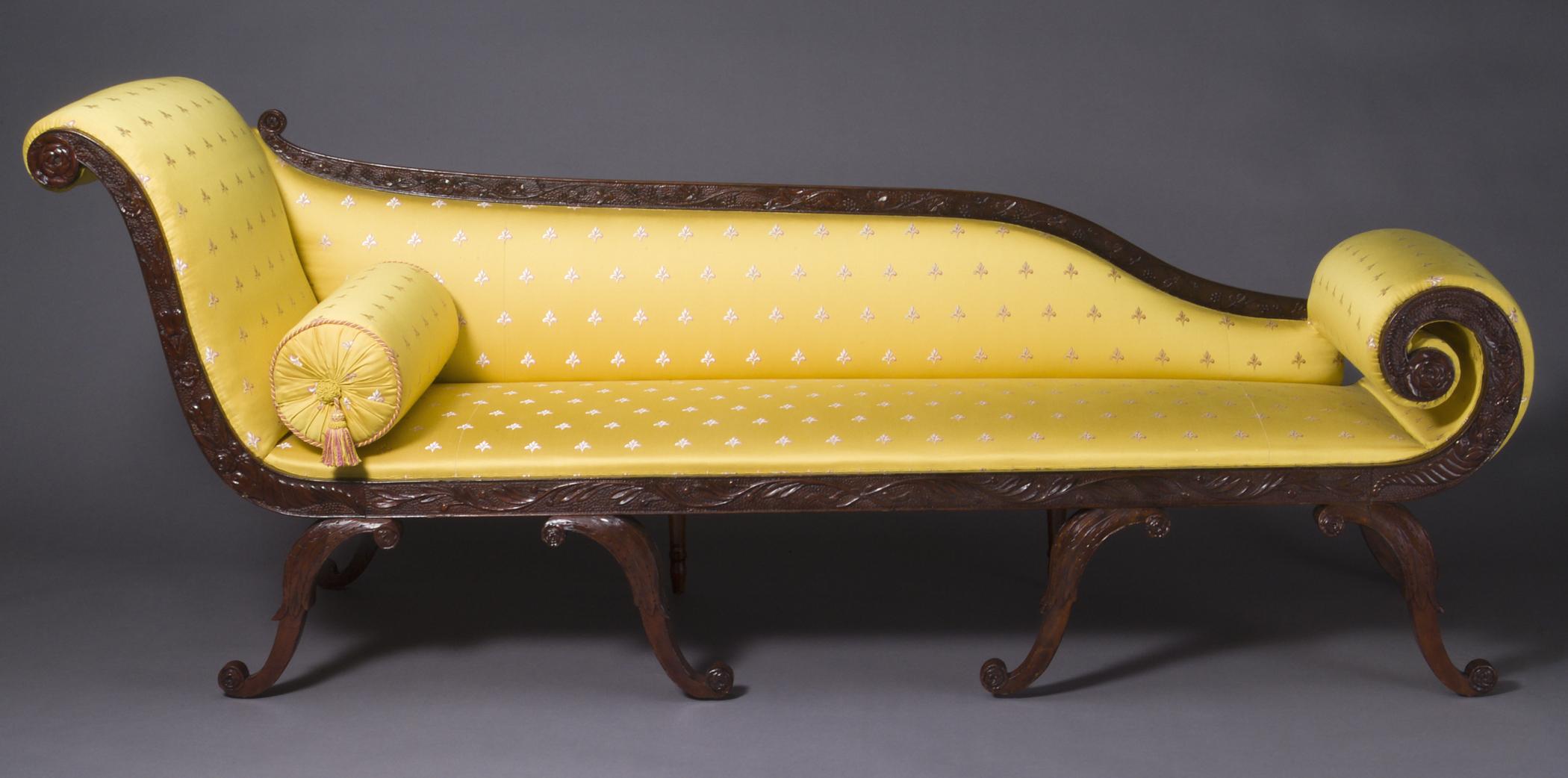 1957.0912 Couch, R2009.5010 A Bolster, view 2