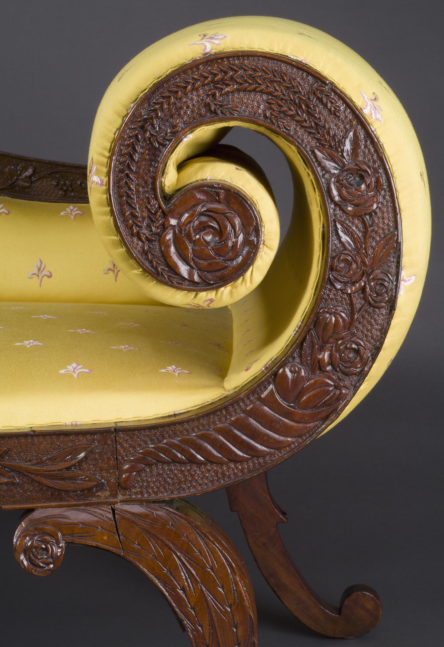 1957.0912 Couch, detail 1