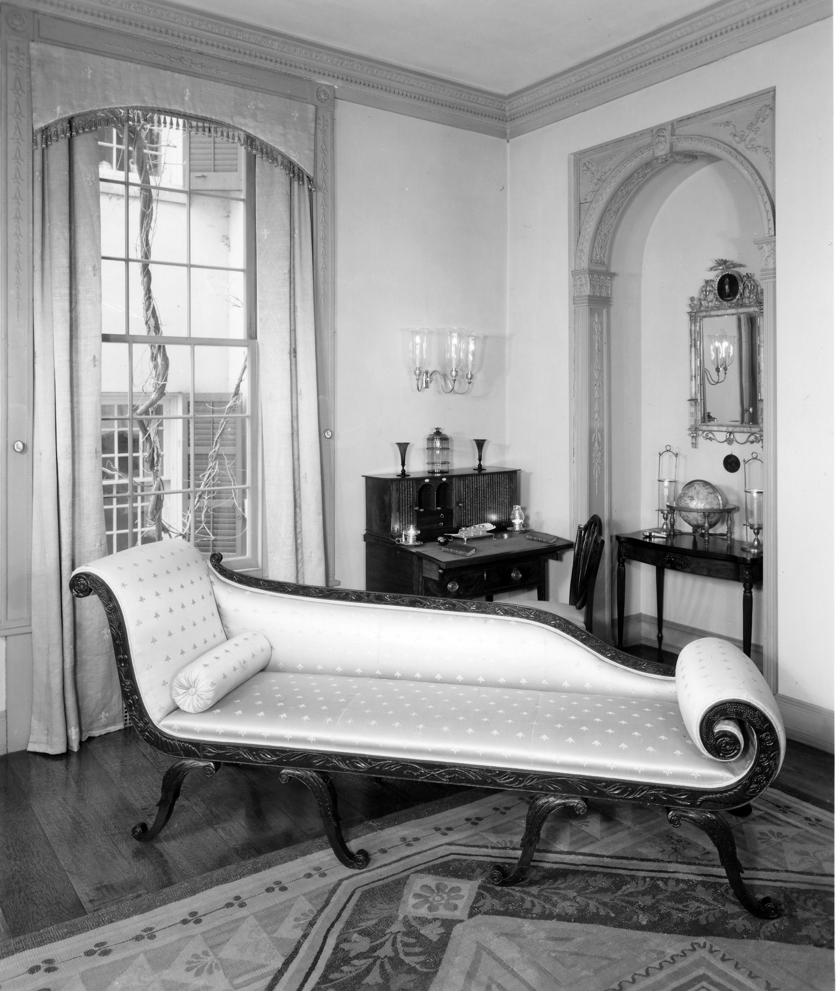 Room-McIntire Bedroom bw