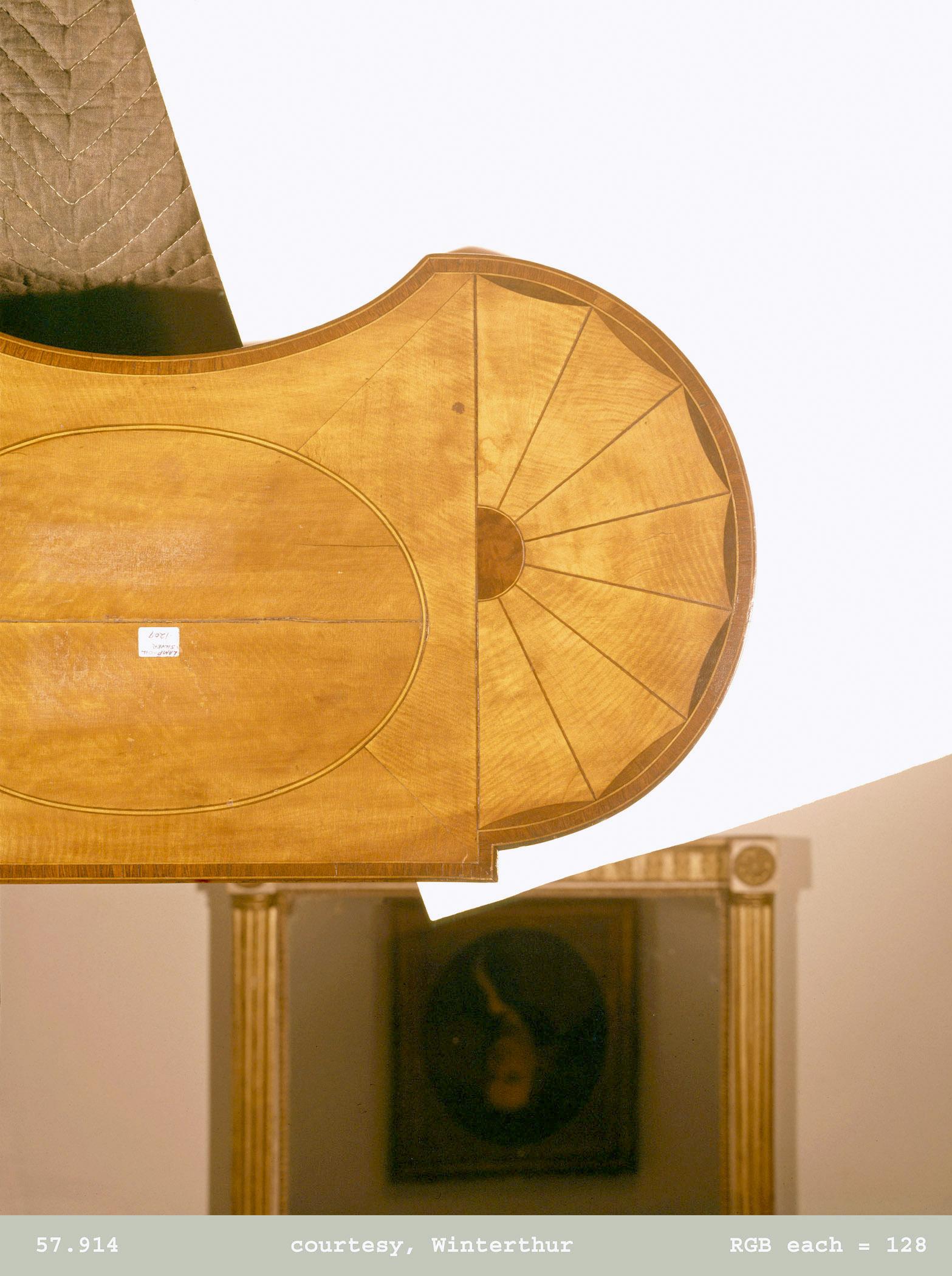 1957.0914 Table, work table (detail)