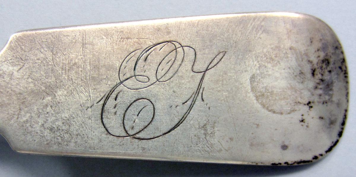 1973.0012 Tablespoon engraving