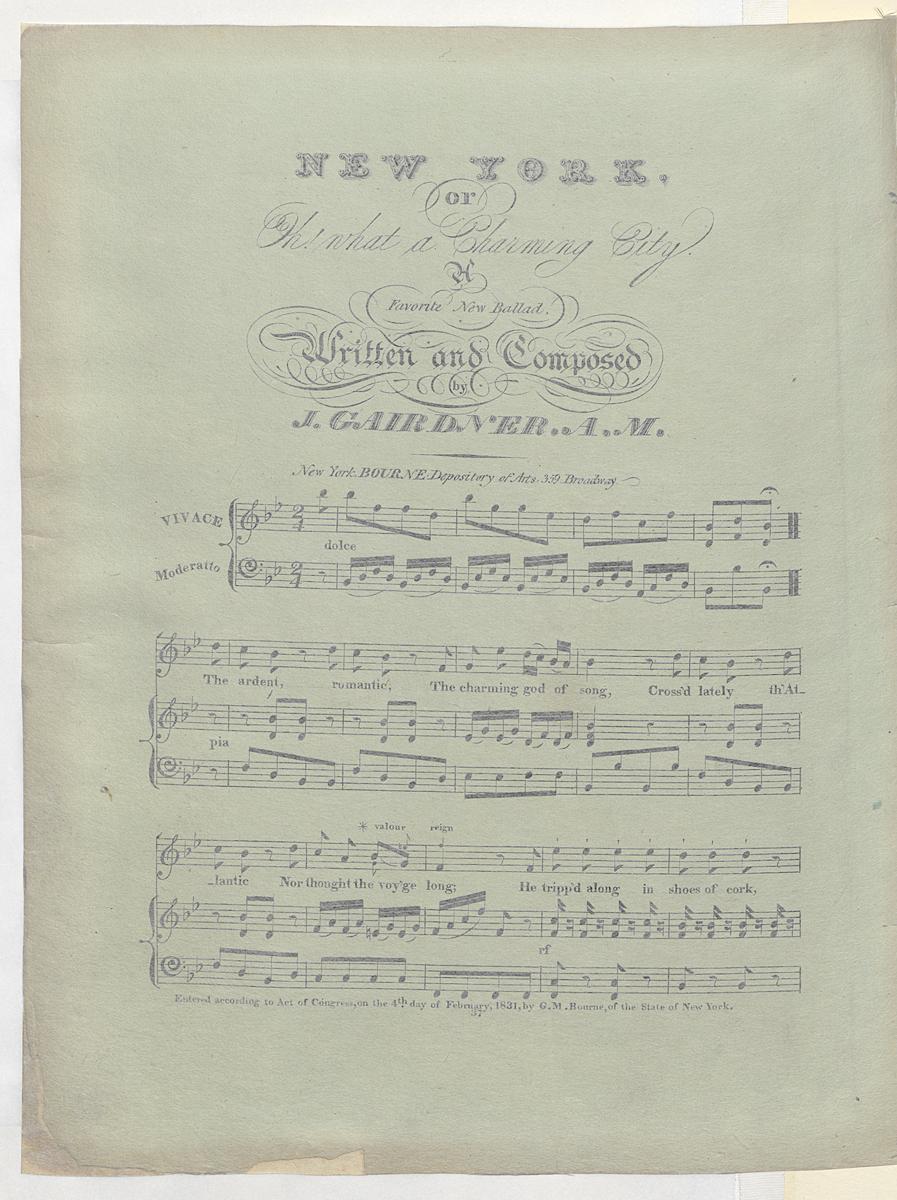 1973.0022 Sheet Music Page 1