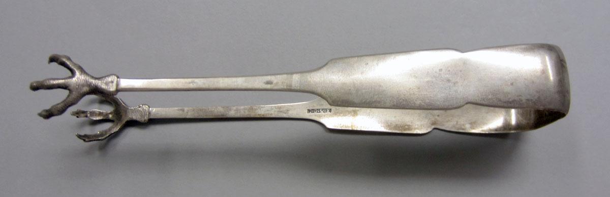 1973.0023 Sugar tongs view 2
