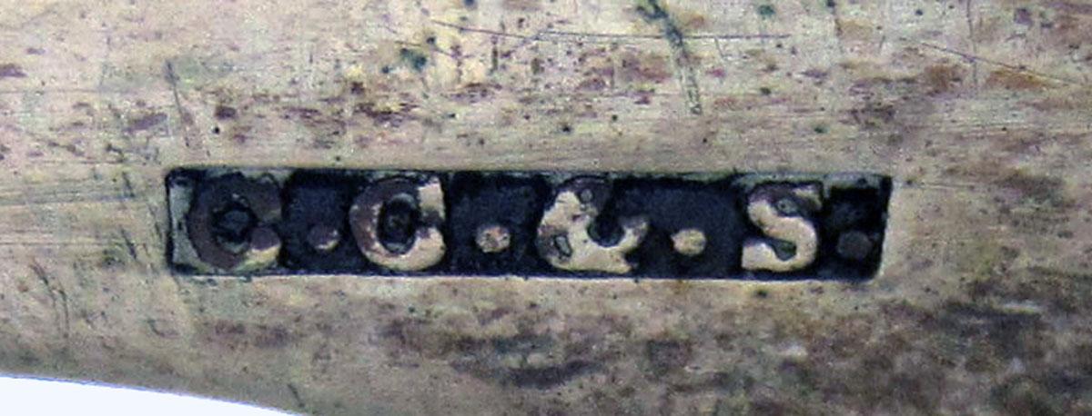 1973.0023 Sugar tongs mark