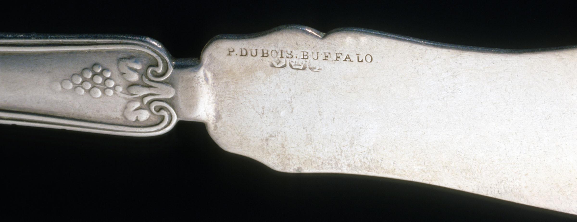 1973.0025 Knife, Butter Knife, detail 1