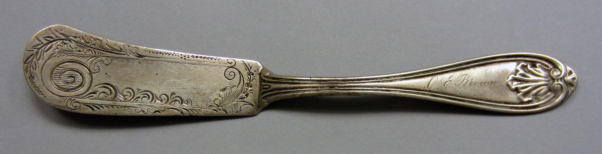 1973.0026 Butter knife upper surface
