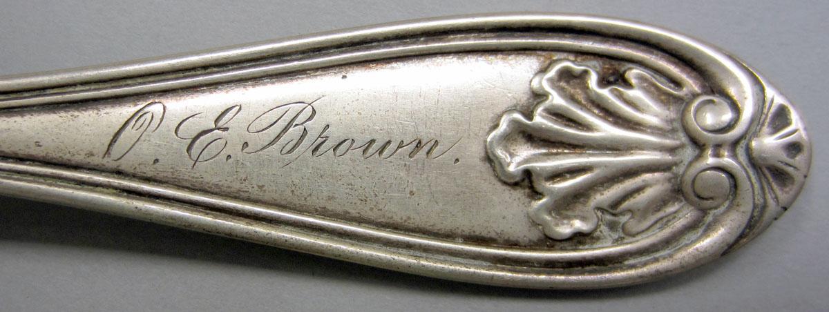 1973.0026 Butter knife engraving