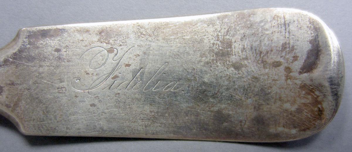 1973.0030 Ladle engraving